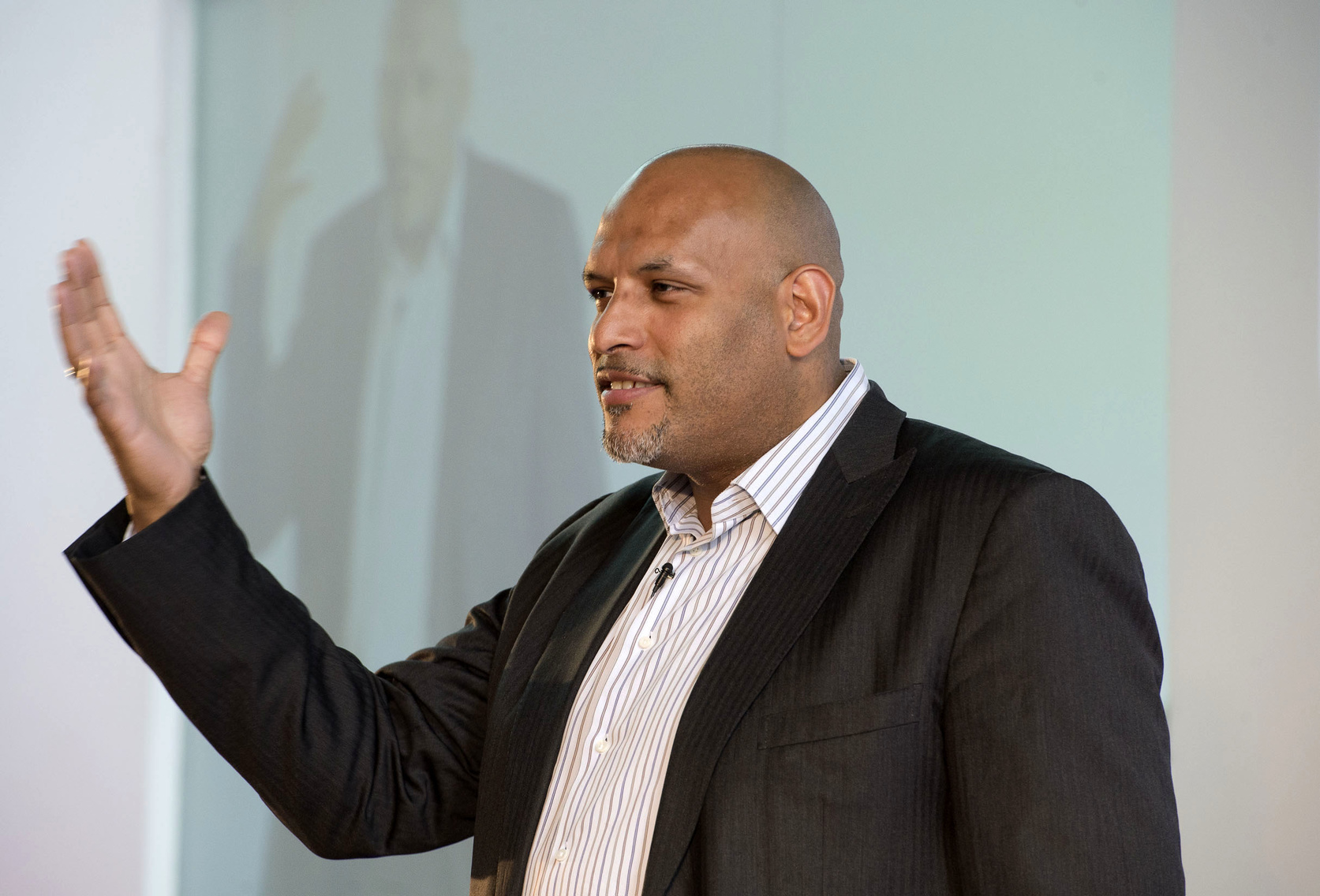 Former NBA pro and and psychologist John Amaechi gave a talk on the evidence around unconscious bias training.